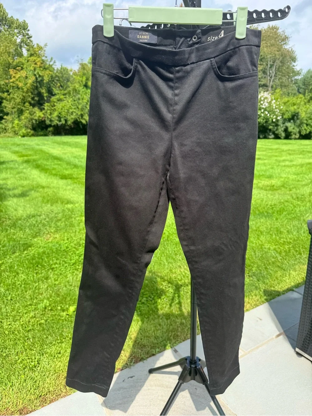 J. Crew Dannie Skinny Ankle Pants - Black